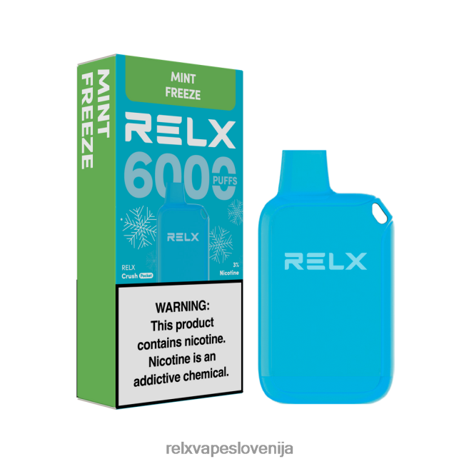 RELX Vape Slovenija - RELX Crush Pocket 6000 ledenih metina zamrznitev 202FZ612